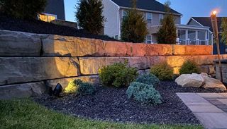 Landscape lighting for HT Outdoor Living in Freeport,  FL