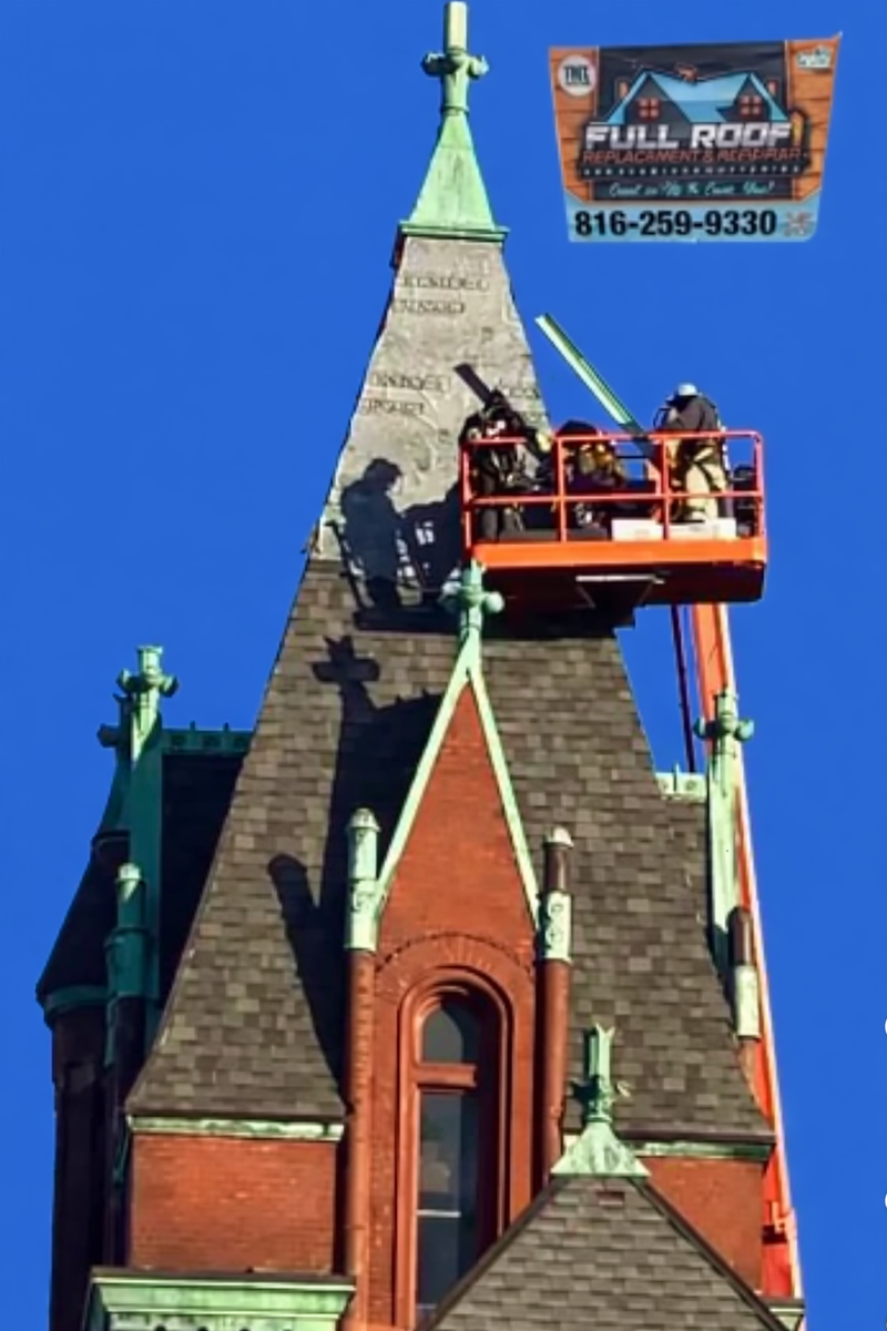 Roofing Repairs for Full Roof Replacement Repairs and Seamless Guttering in Saint Joseph, MO