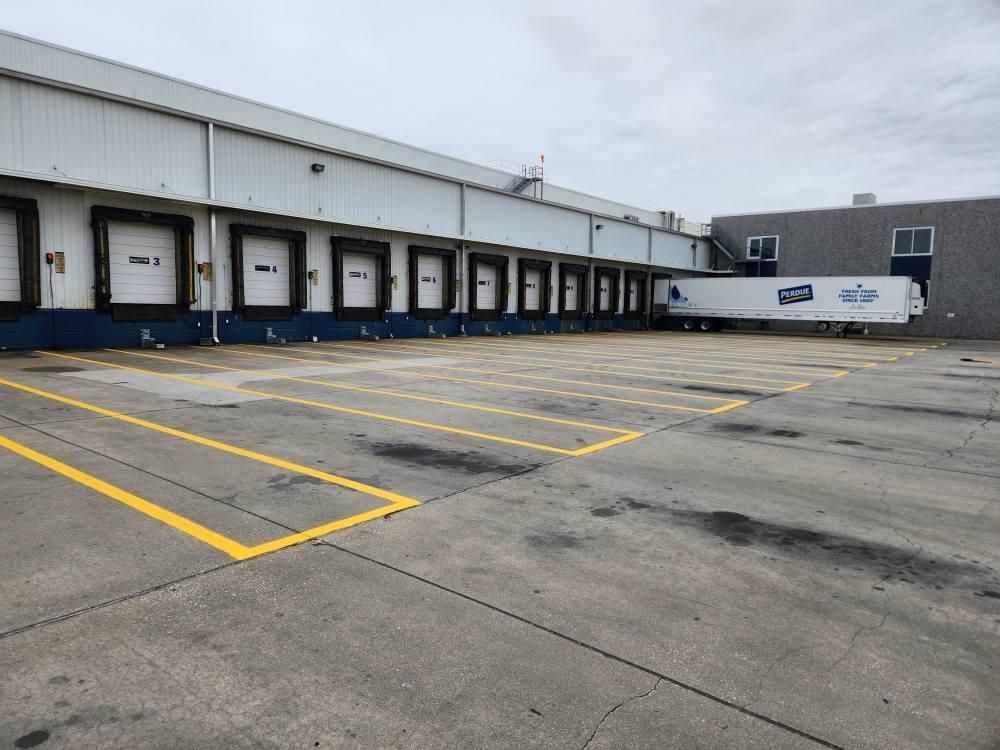 Parking Lot Stripping for Southeast Sealing & Striping in Bladenboro, NC