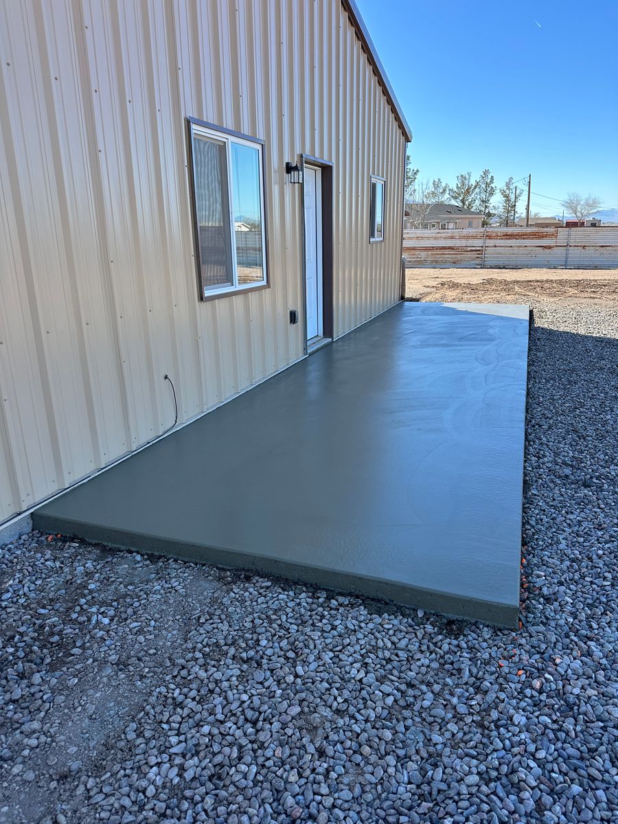 Patio Design & Installation for American Concrete Placement in Camp Verde, AZ