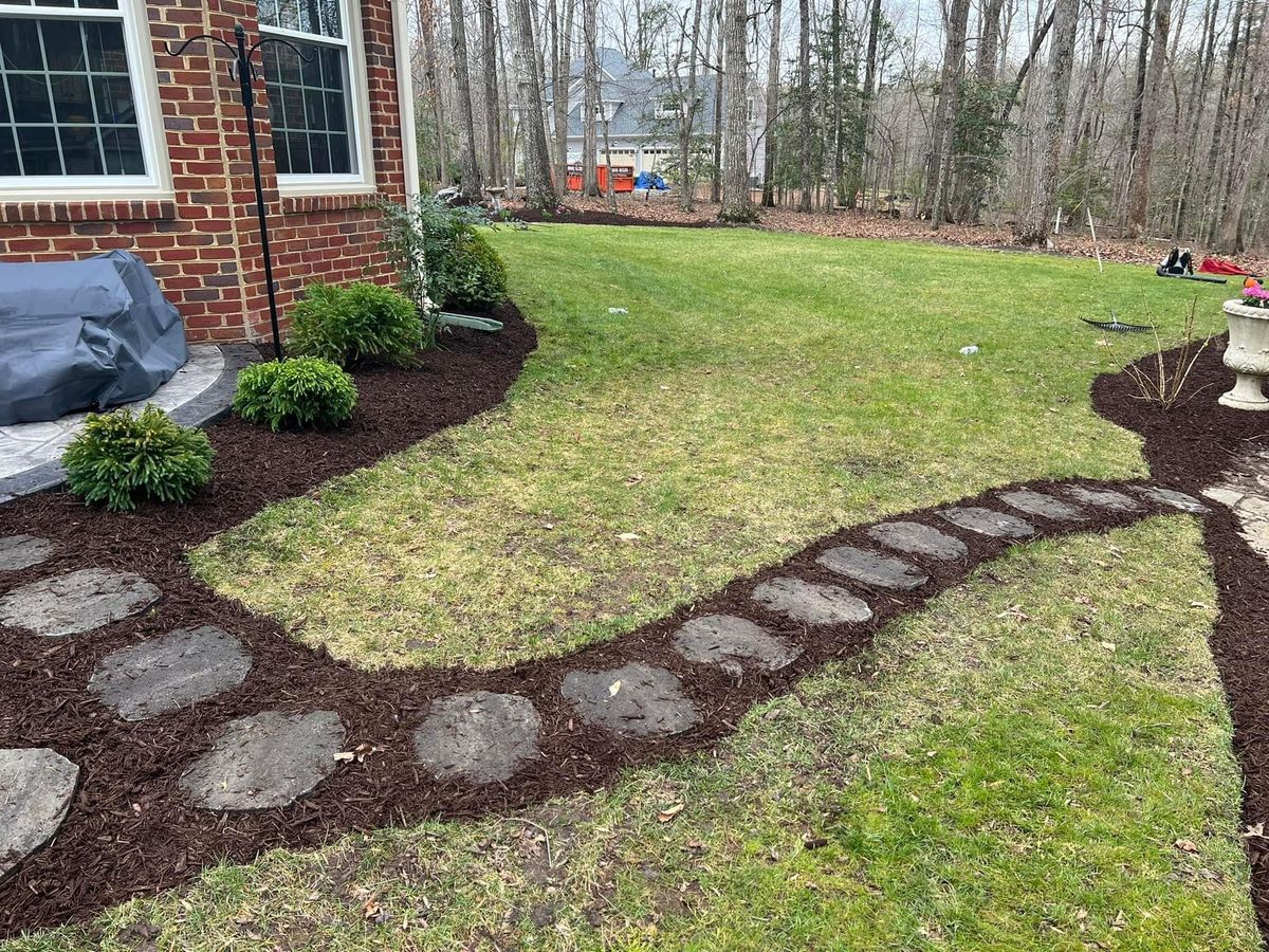 Mulch Installation for Branch Out Tree Care LLC in Fredericksburg, VA