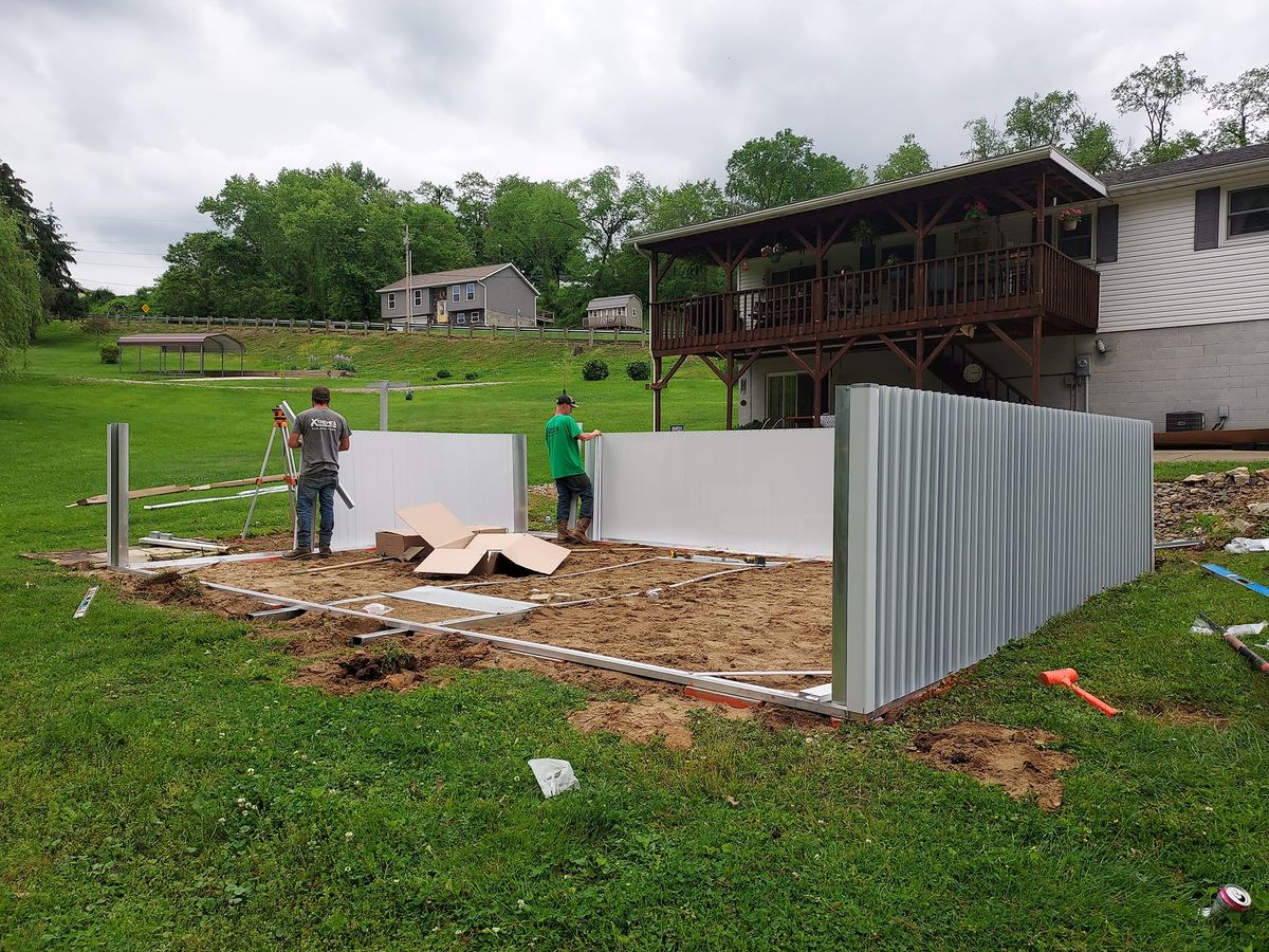 Pool Installation for Xtreme landscaping LLC in Zanesville, OH