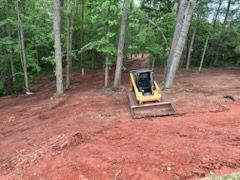 Land Clearing for T Crane Grading LLC in Clarkesville, GA