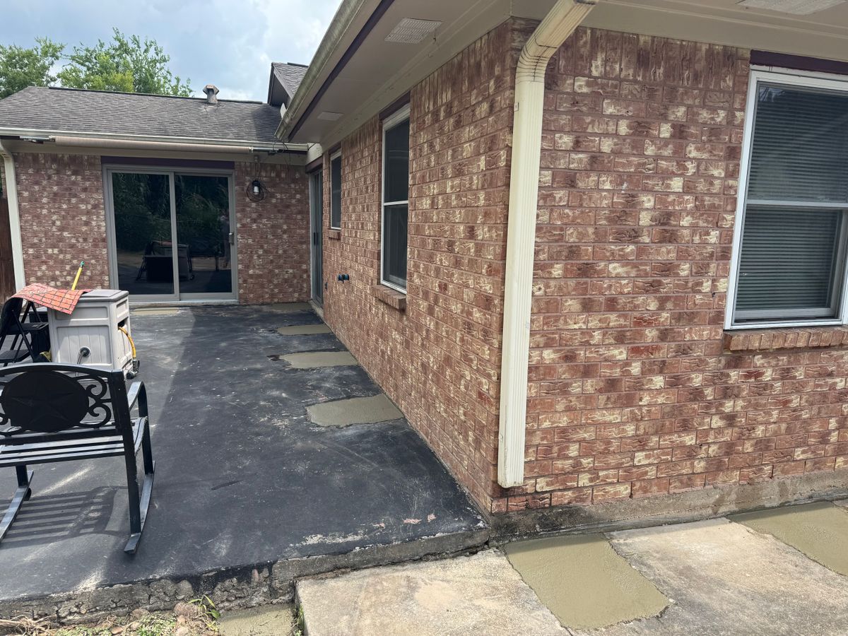 Brickwork for Triple BBB Foundation Slab Repair in Houston,  TX