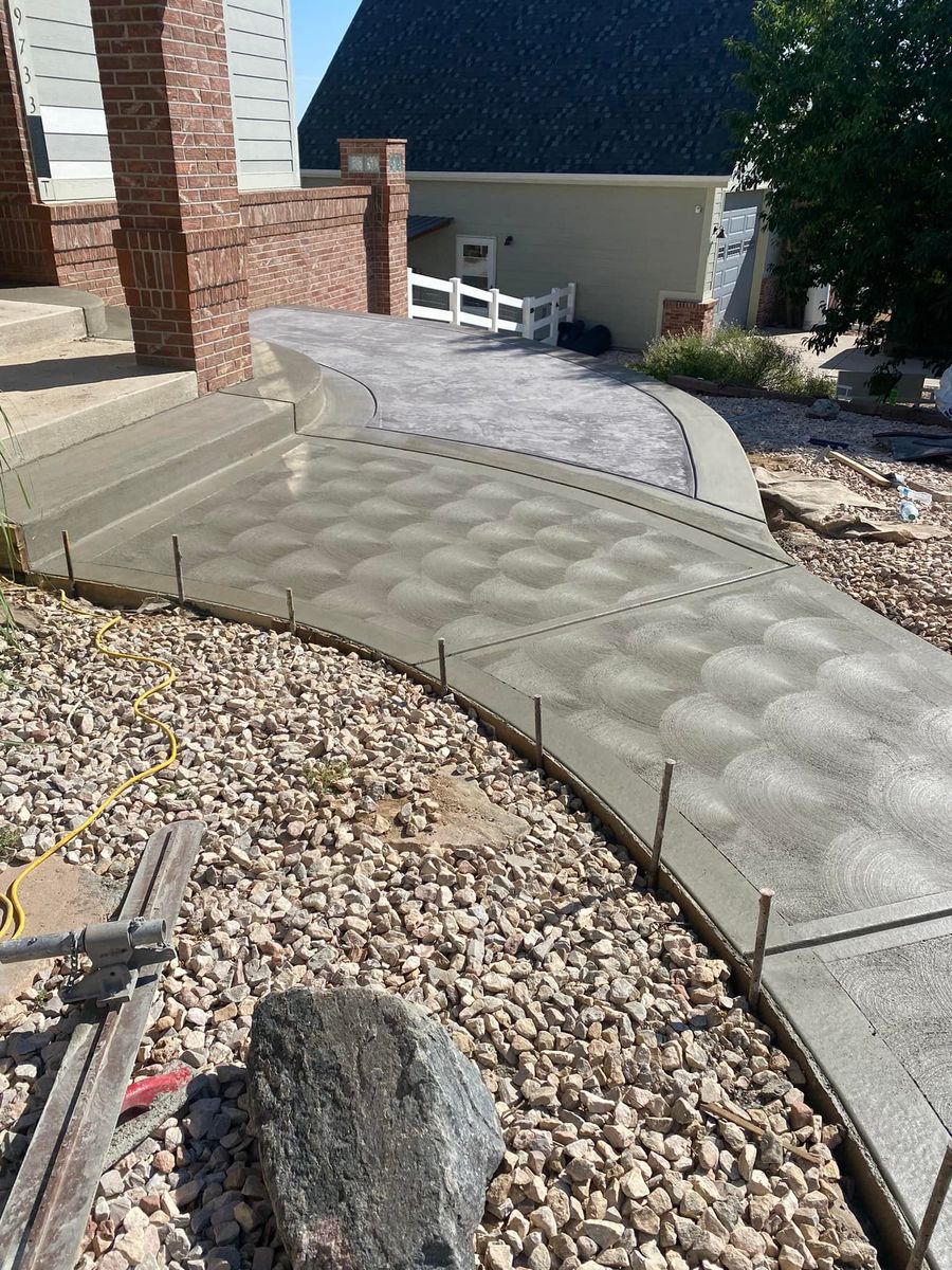 Patio Design & Installation for ABS Concrete in Firestone, CO
