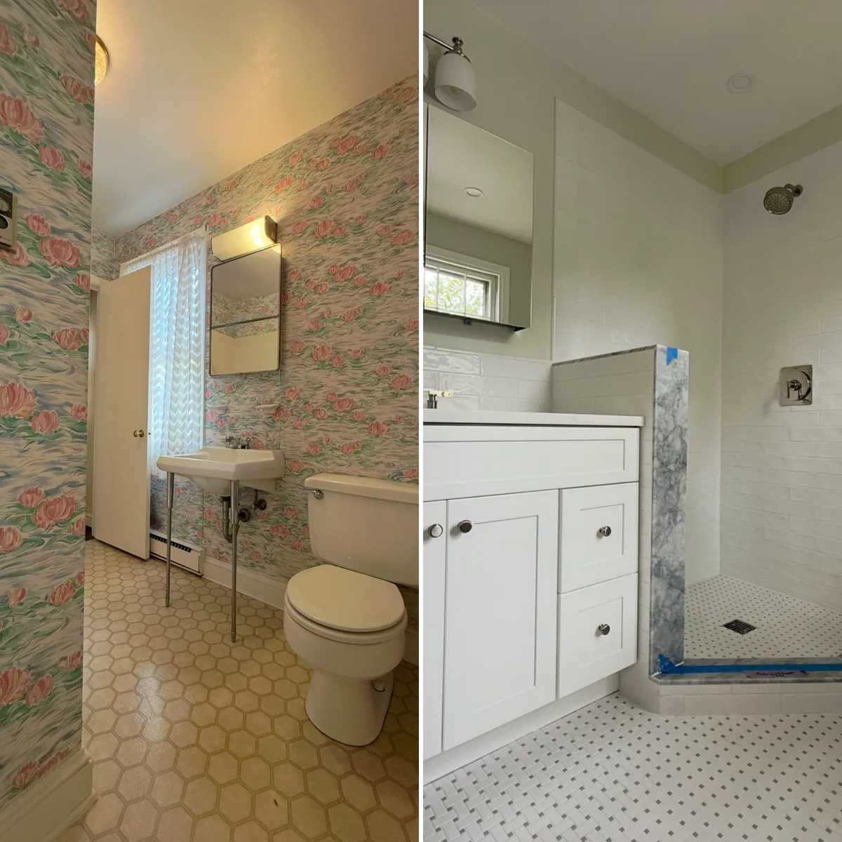 Bathroom Renovation for D1 CONTRACTING in Wyndmoor, PA