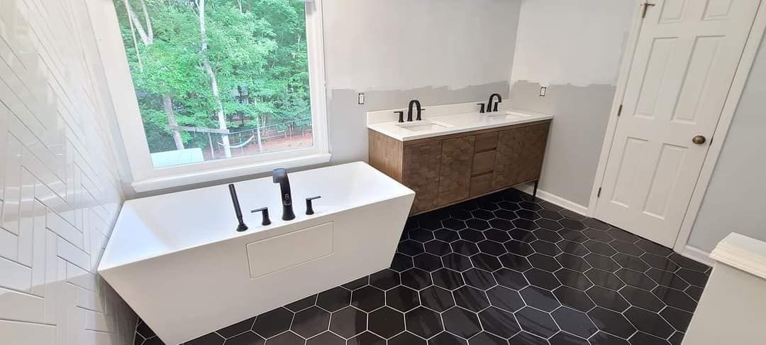 Bathroom Renovation for Landin's TILE WORK in Shelby, NC