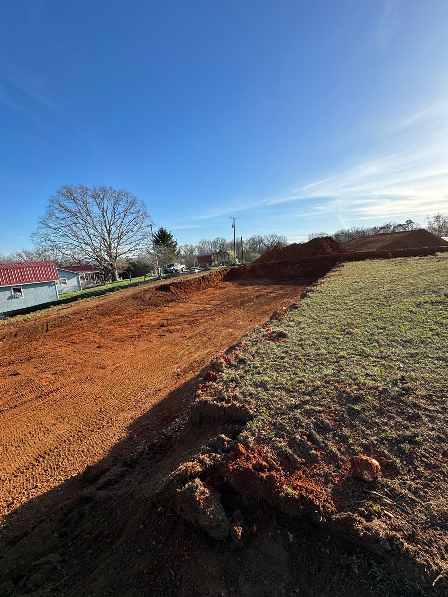 Site Preparation for Strange Excavating & Utilities in Lenoir City, TN