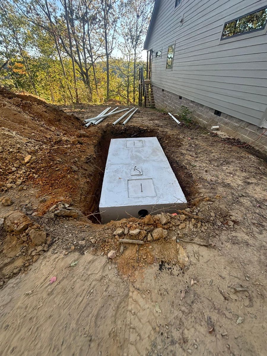 Underground Utilities for TD Dirtworks in Tracy City, TN