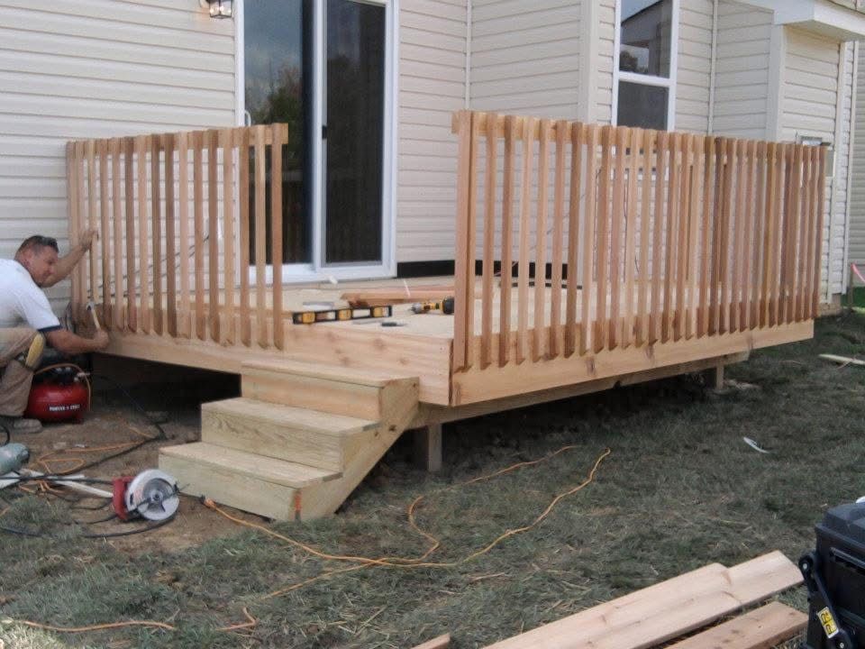 Deck Construction for My Guy Handyman Service in Newark, OH