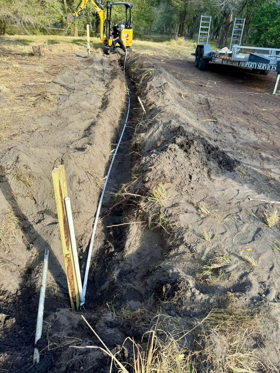 Land Grading for Shoreside Property Services in Apollo Beach, FL