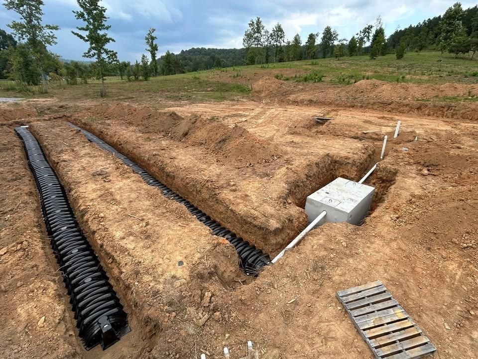 Site Preparation for Moose Excavating in Athens, TN