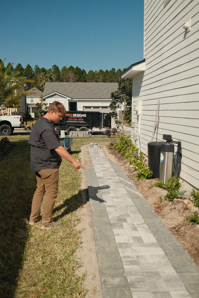 Hardscape Design & Build for Pro Designs Landscaping in Jacksonville, FL