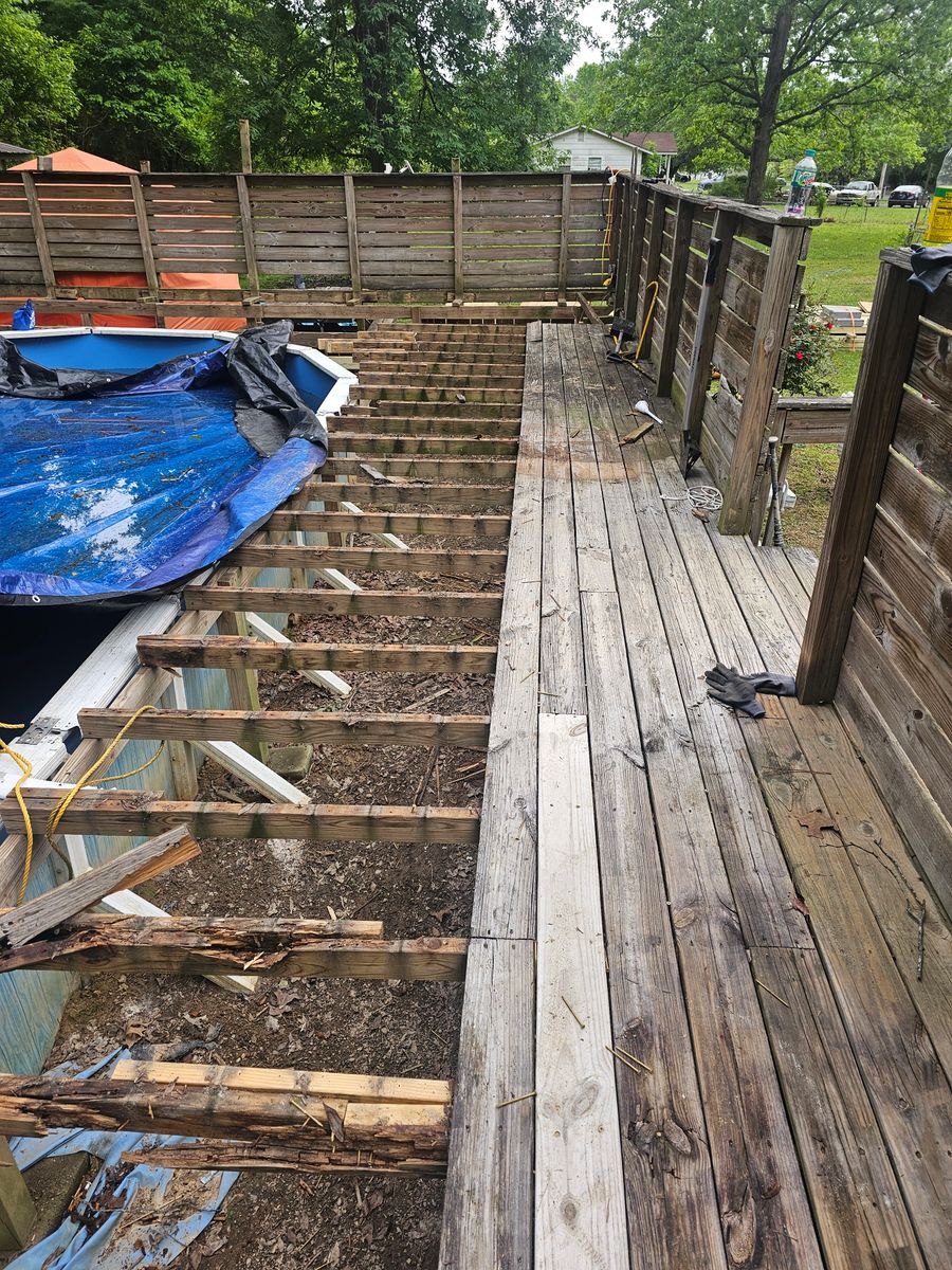Decking for A&D Home Improvements in Cleveland, TN