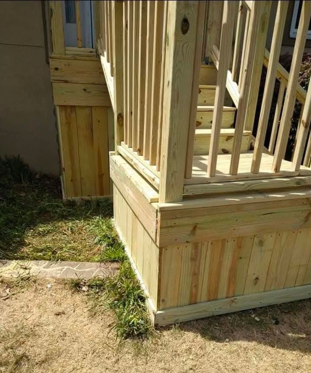 Deck Construction for All Out Construction in Atlanta, GA