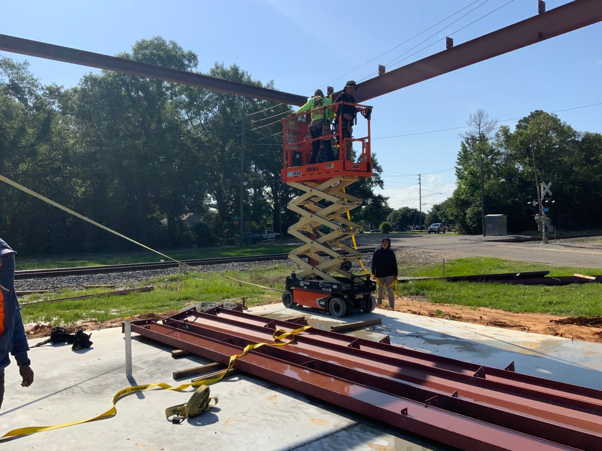Metal Buildings for Broadway & McMullen Construction in Hattiesburg, MS