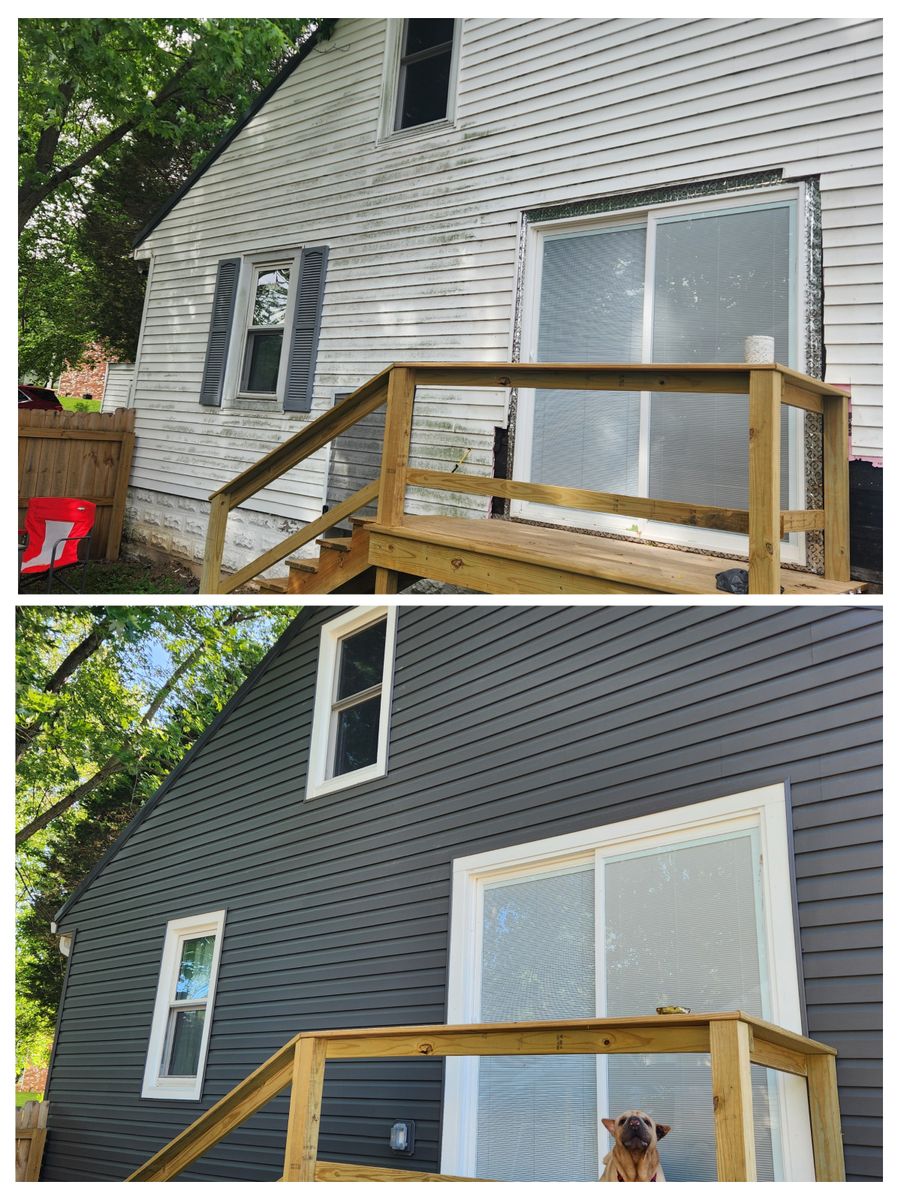 Siding for Asher Remodeling and Seamless Gutters in St Elmo, IL