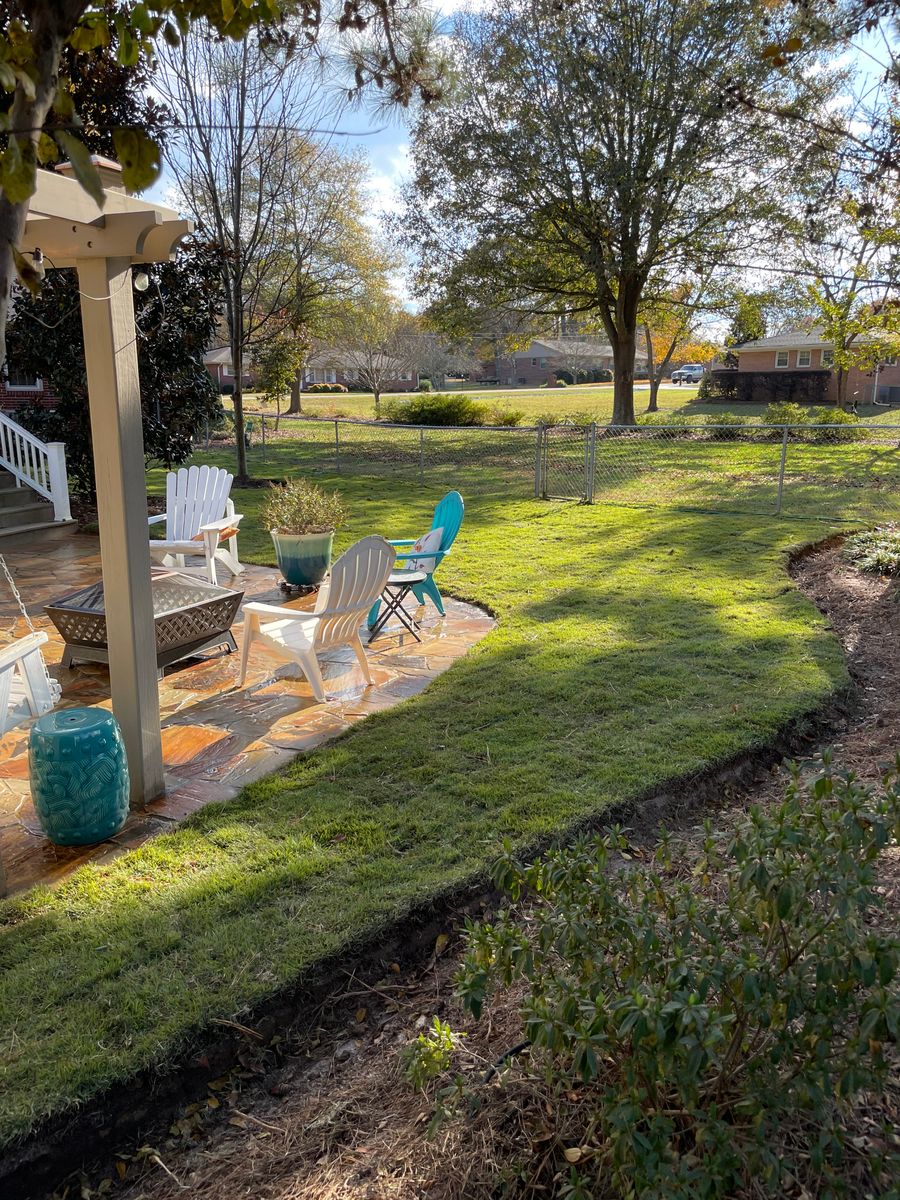 Sod Installs for Peach State Landscaping in Hartwell, GA