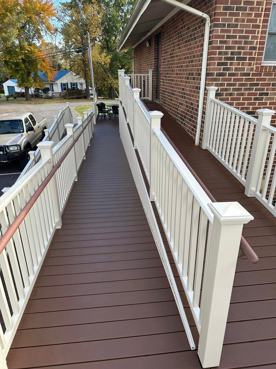 Deck & Patio Installation for Top Tier Construction in Madison Heights, VA