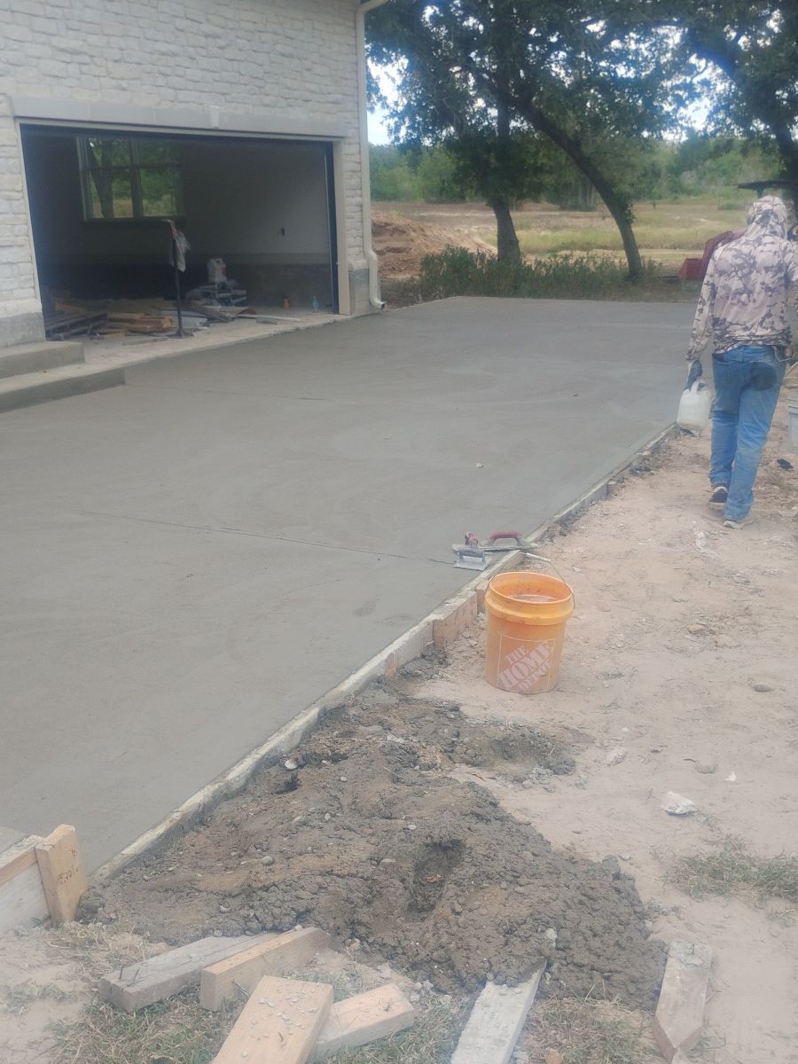 Concrete Services for Guzman's Landscaping Services in Austin, TX