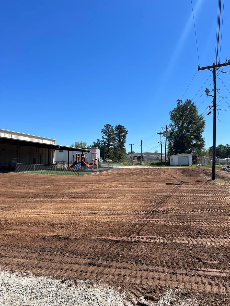 Leveling for Veteran Land Management in Greenwood, SC