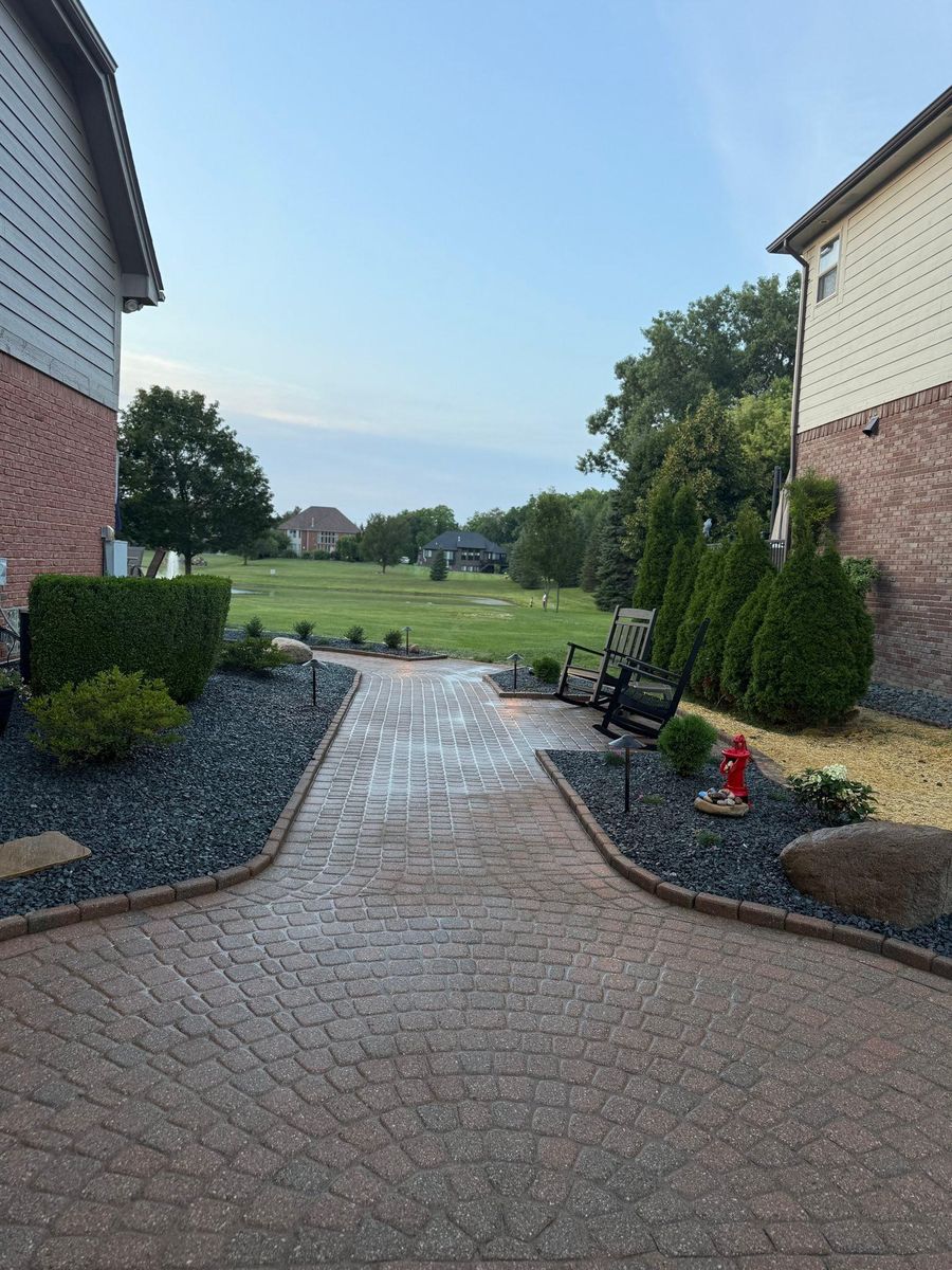 Hardscaping for Denali Outdoor Services in Washington, MI