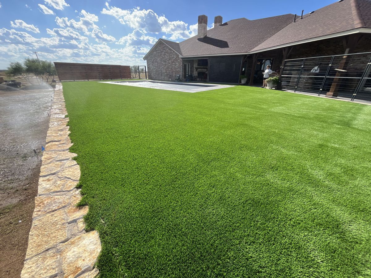 Artificial Turf for Cole Landscaping & Pools, LLC in Amarillo, TX