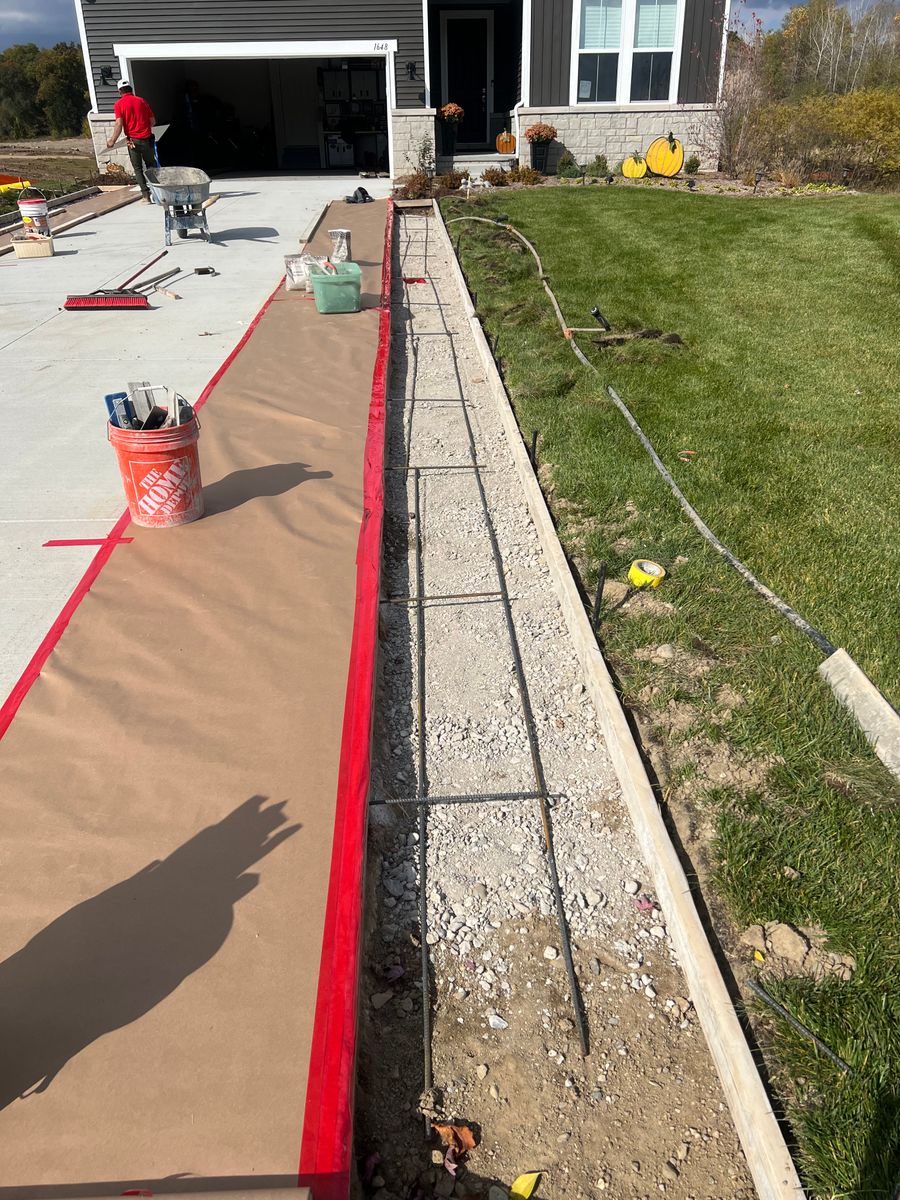 Driveway Add on’s for Ibarra Concrete Services LLC in Detroit, MI