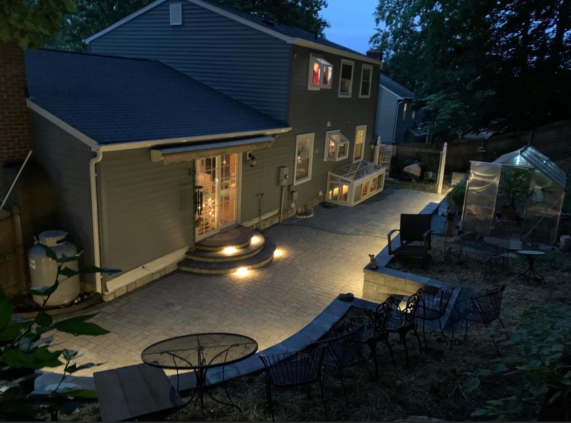 Landscape Lighting for Keyes Exteriors in Stafford, VA