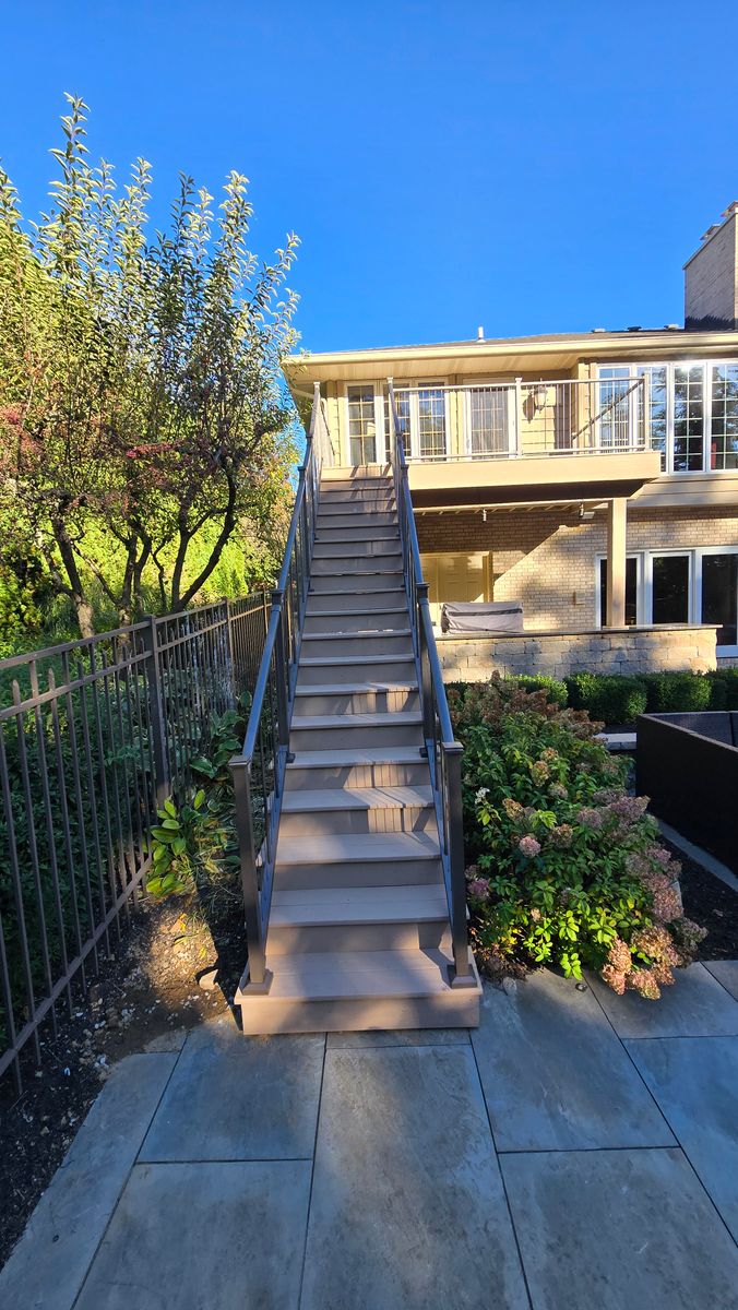 Deck & Patio Installation for Santiago Construction LLC in Valparaiso, IN