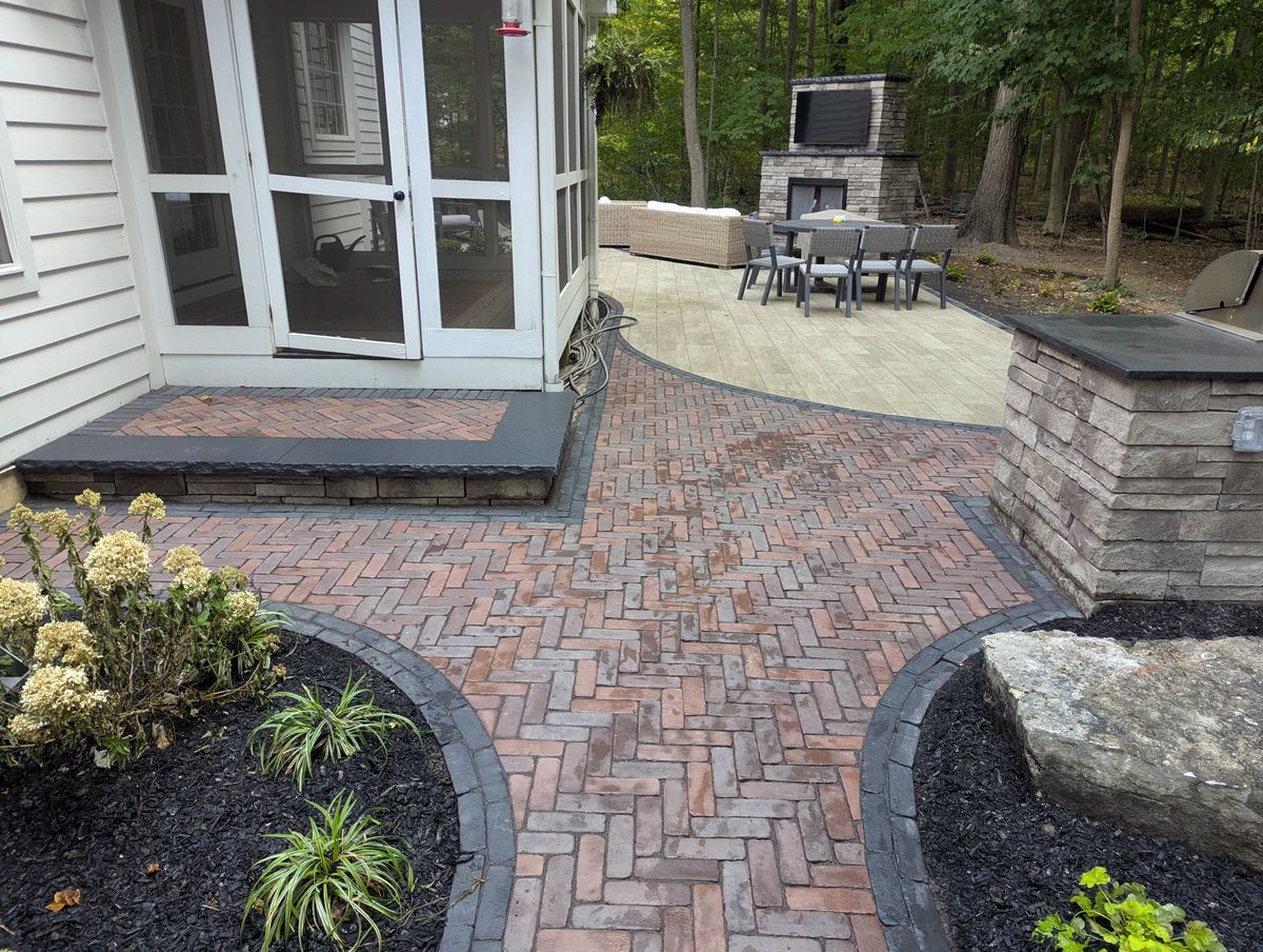 Patio Design & Construction for Double D Landscape Services in Columbus ,  OH