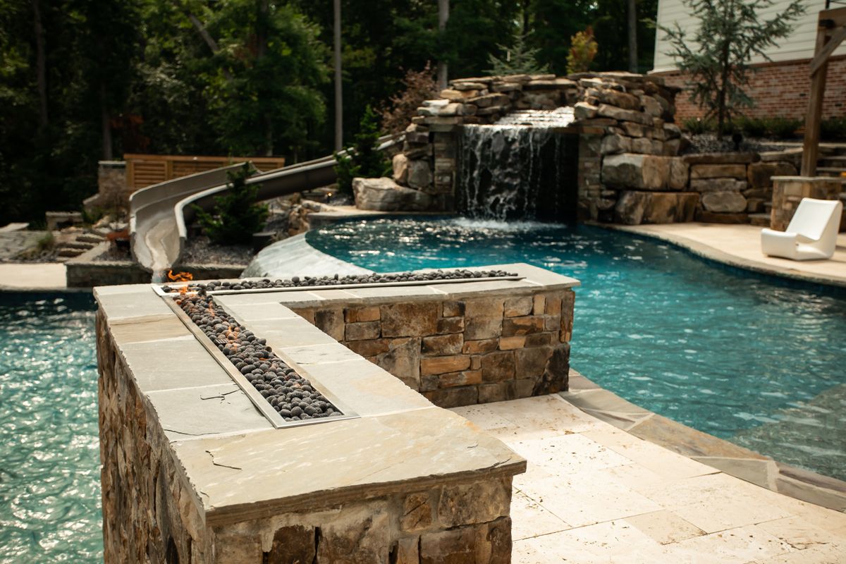 Custom Pool Construction for Fusion Contracting in North Georgia, GA