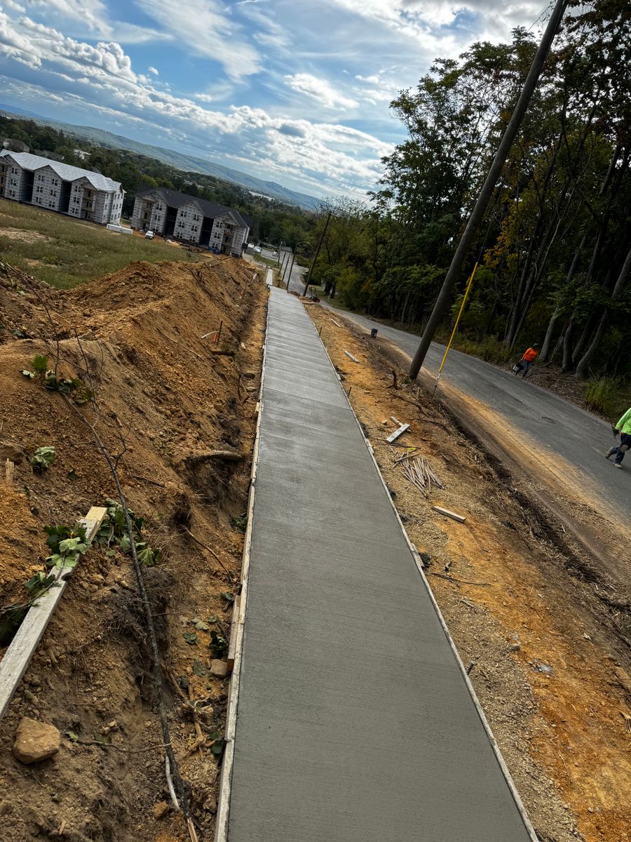 Concrete Slab Construction for The Amazing Concrete in Roanoke, VA