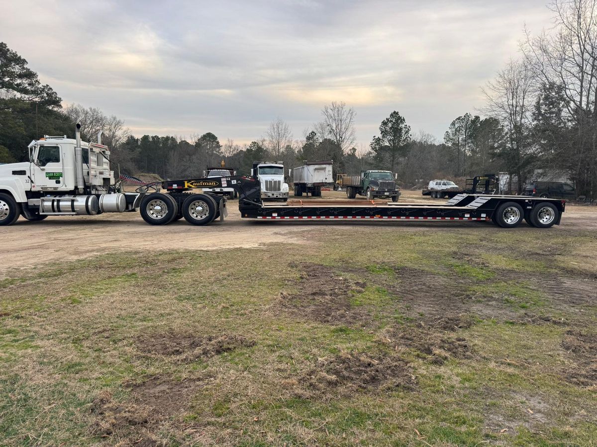 Roadbeds and aggregate for Clean Acres in Hartsville, SC