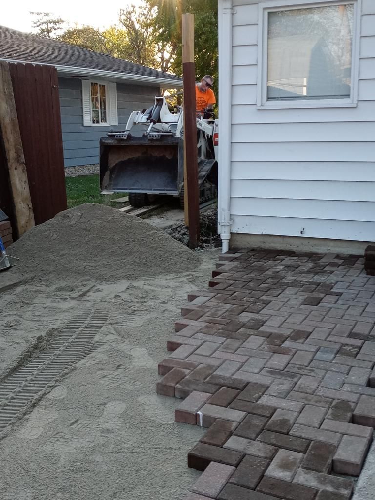 Driveway Construction for Concrete Creations to Foundiations. in Yorktown, IN