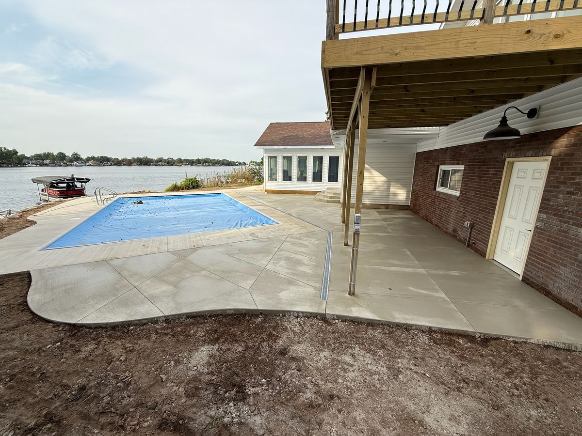 Decorative Concrete for Curb Concepts Plus in South Bend, IN