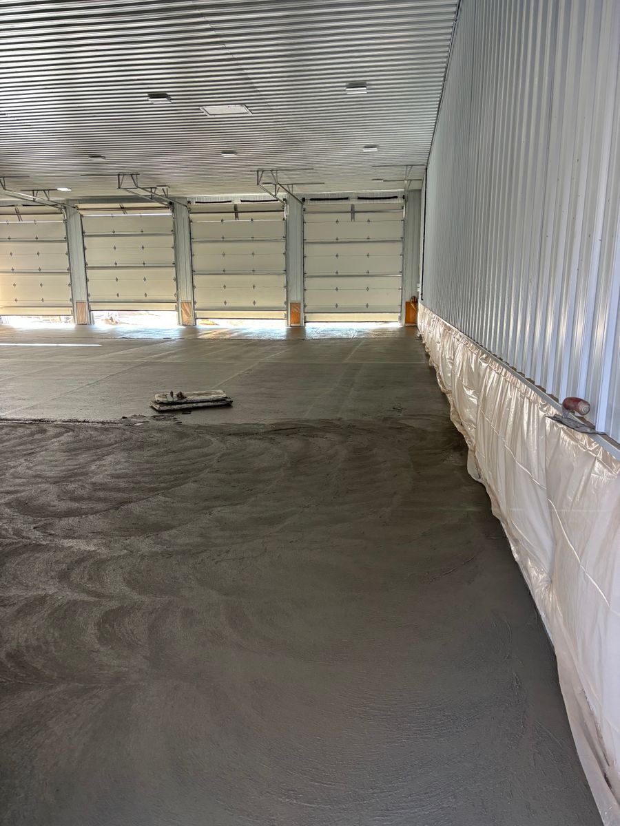 Concrete Slab Construction for Karasch Concrete & Masonry in Sartell, MN