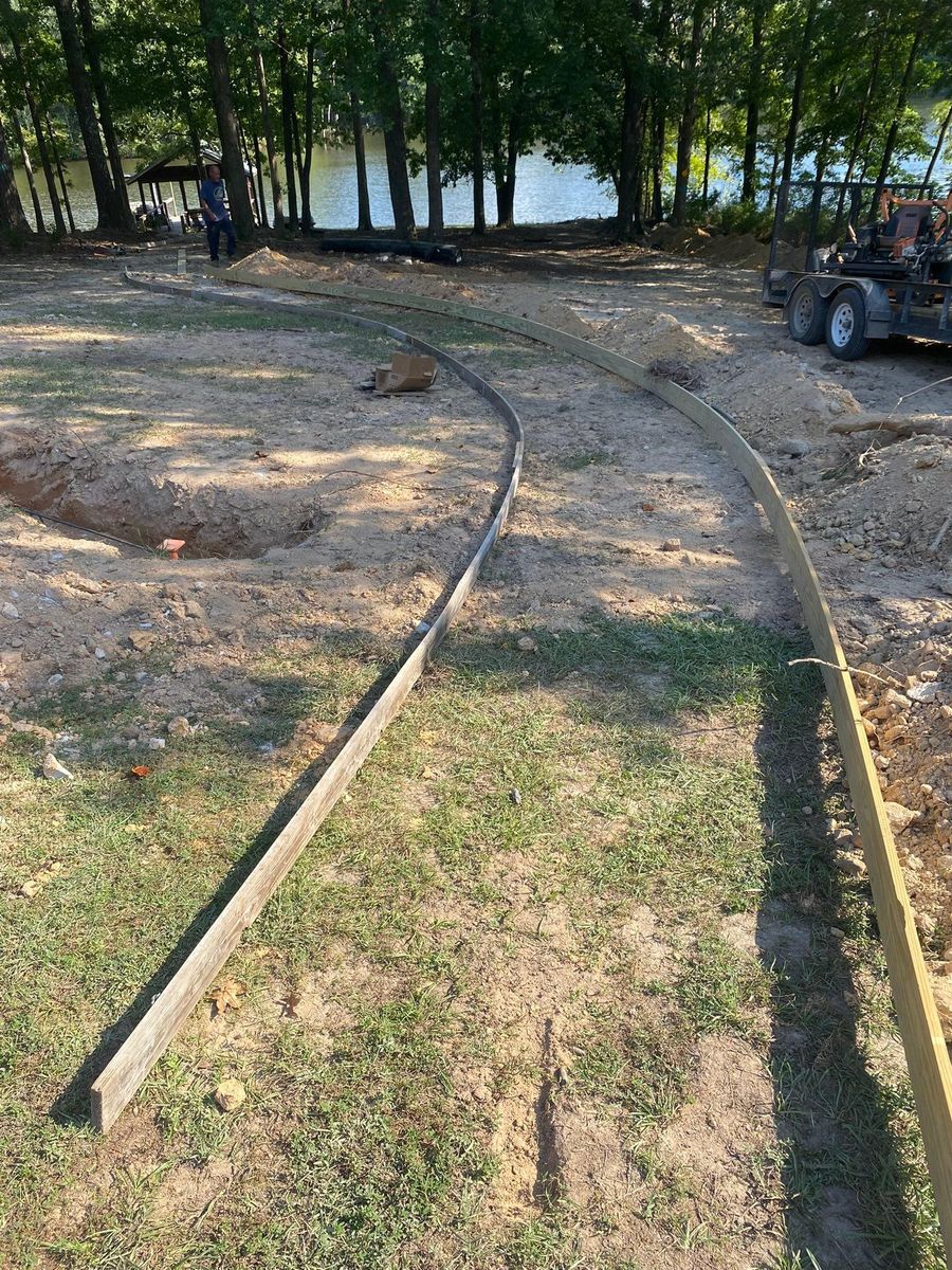 Concrete Slab Construction for Big League Concrete and Grading in Batesburg-Leesville, SC