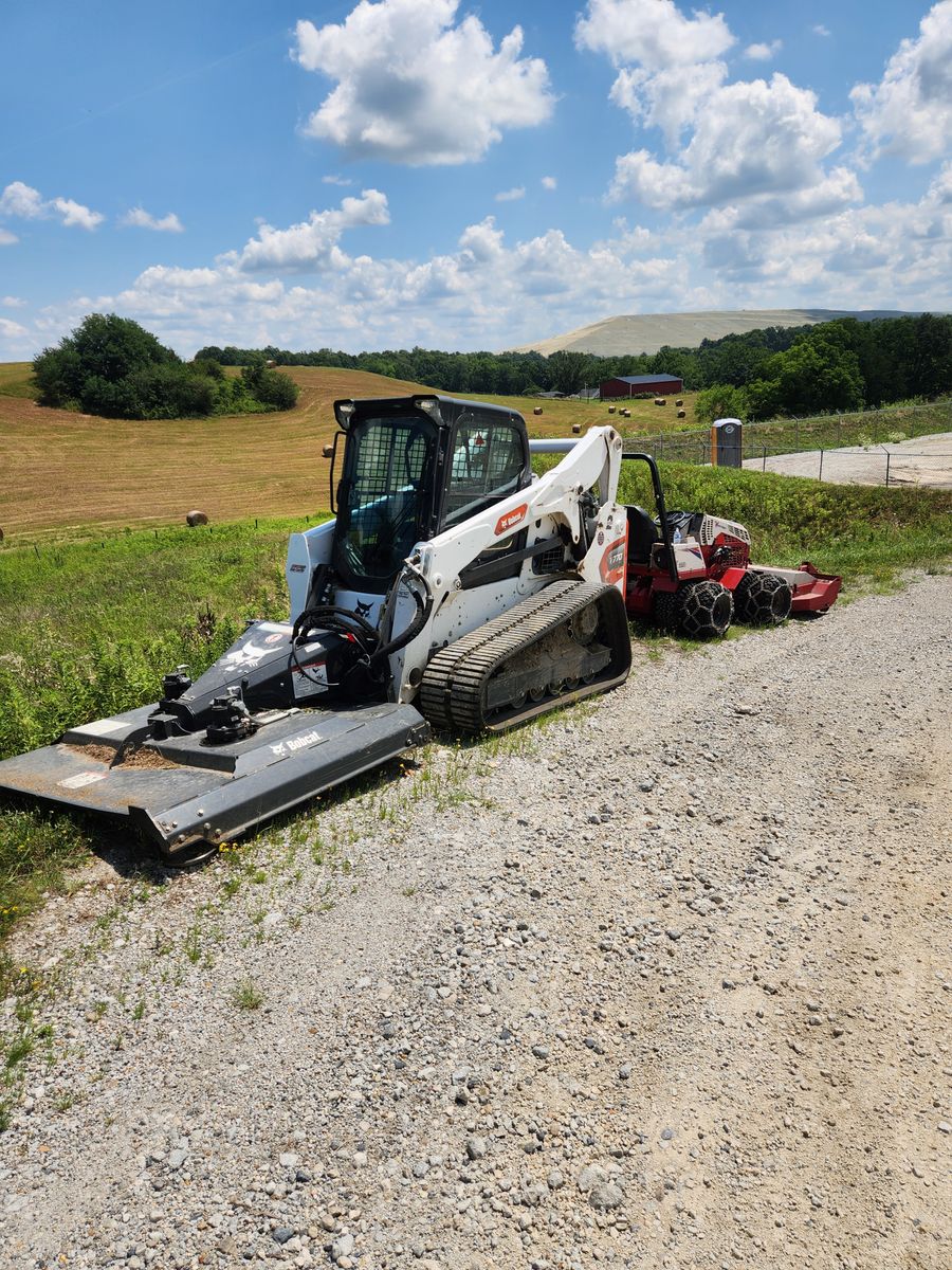 Land Clearing and Site Preparation for Dead On Energy in Bloomingdale, OH