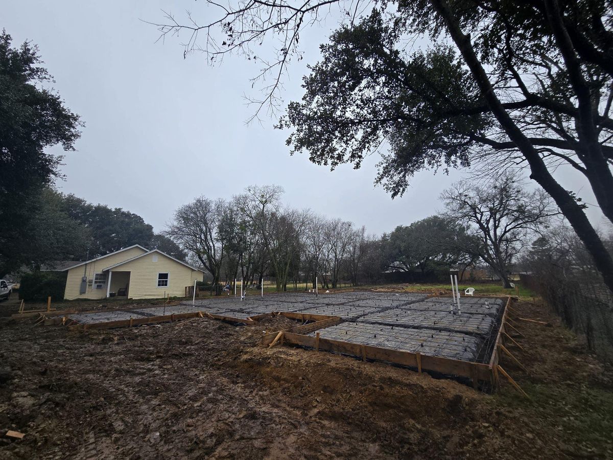 Concrete for J&J Concrete in Scurry, TX