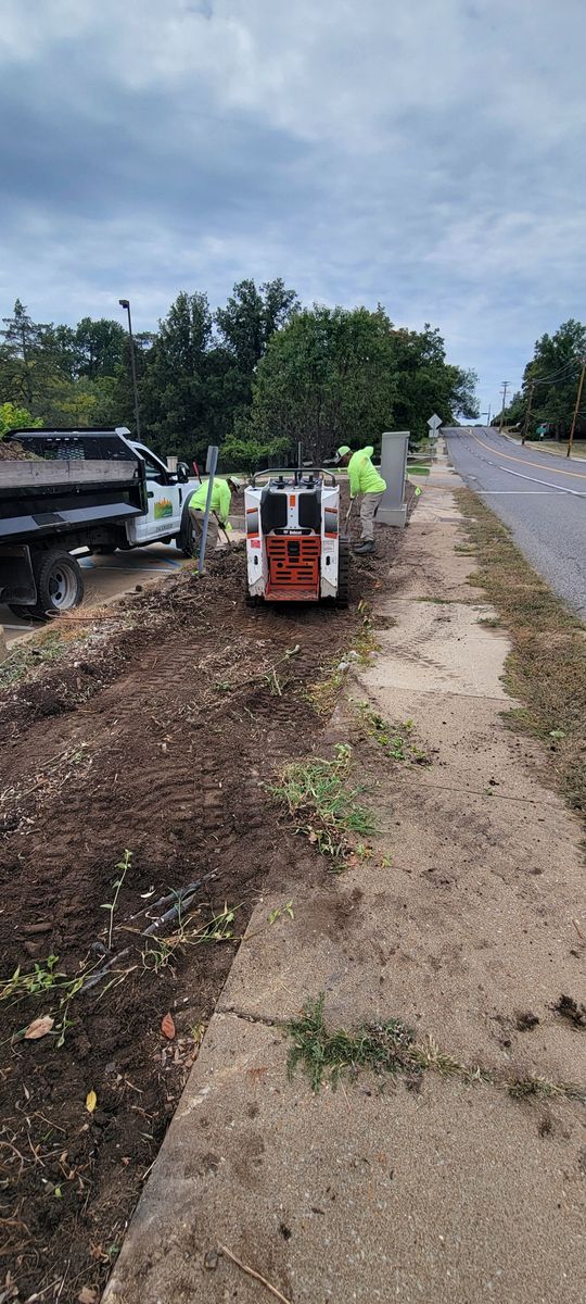Irrigation Services for Contemporary Landscape in St. Louis, MO