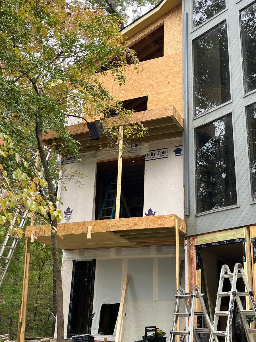 Custom Home Design for JP Customs in Longview, TX