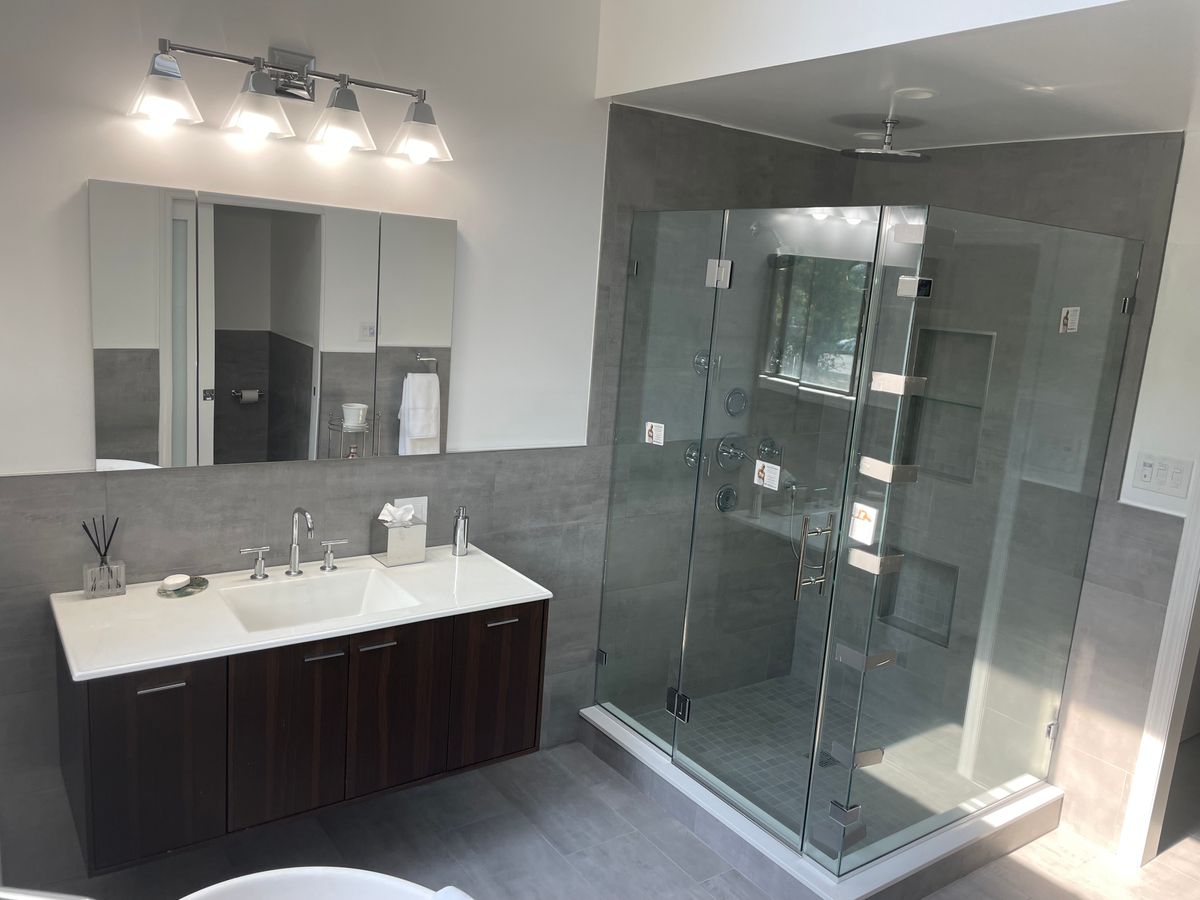 Bathroom Renovation for F&R Construction and Design INC in Lindenhurst, NY 