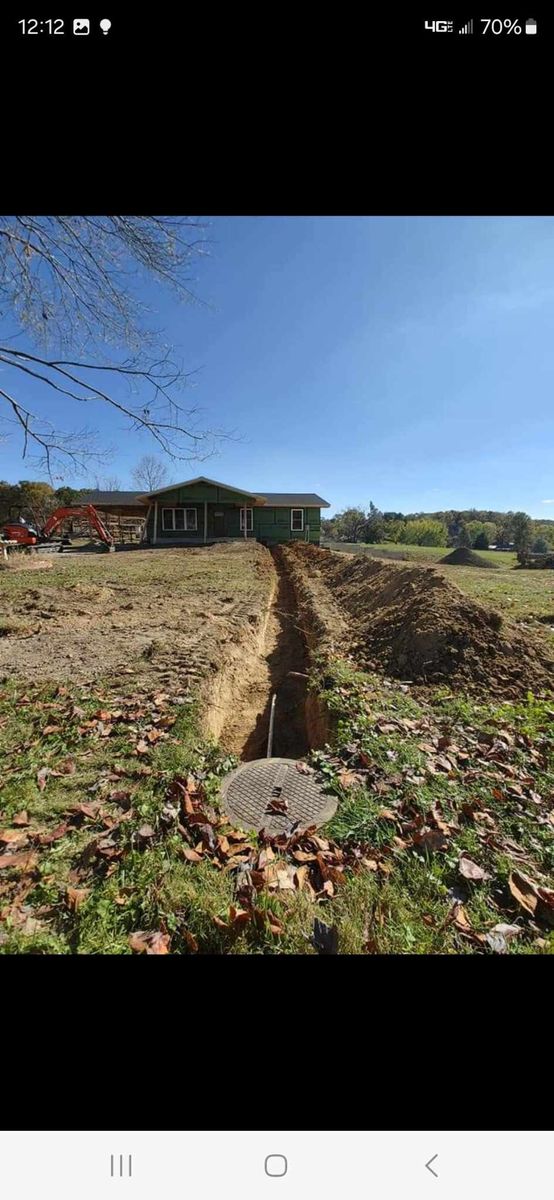 Grading for M&L Lumber and Excavating in Jonesborough, TN