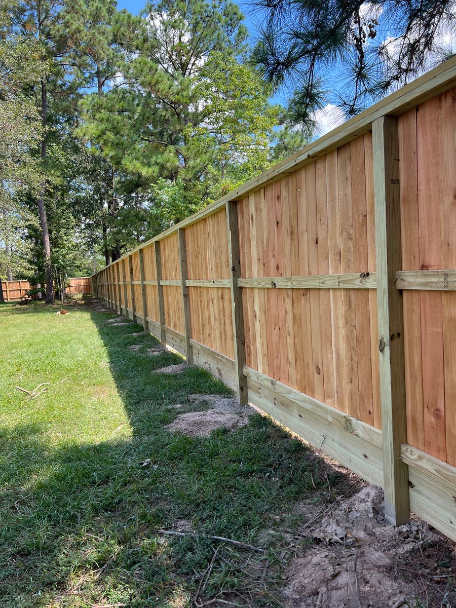 Fence Installation & Repair for Silver Mines Landscape & Construction, LLC. in Houston, TX