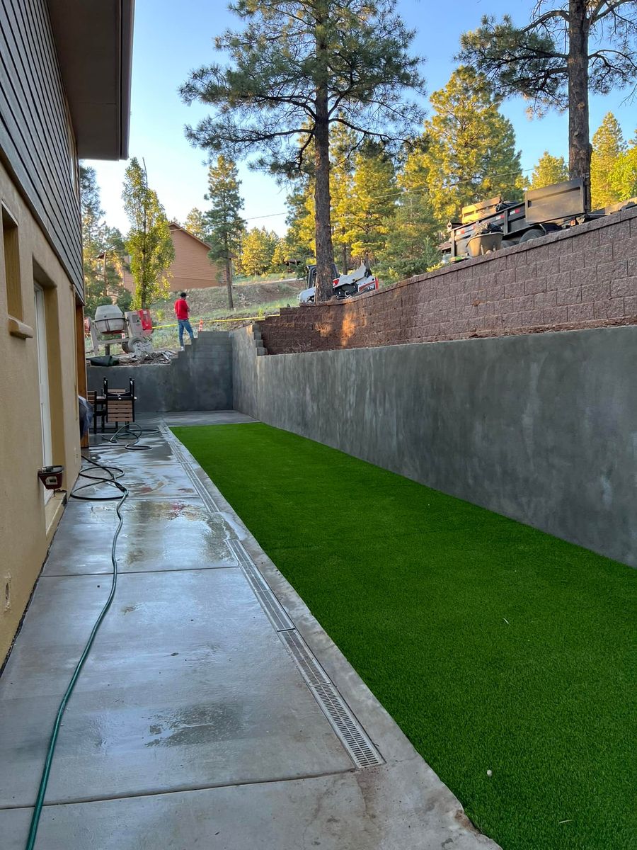 Retaining Wall Construction for PLS Stone & Masonry in Flagstaff, AZ