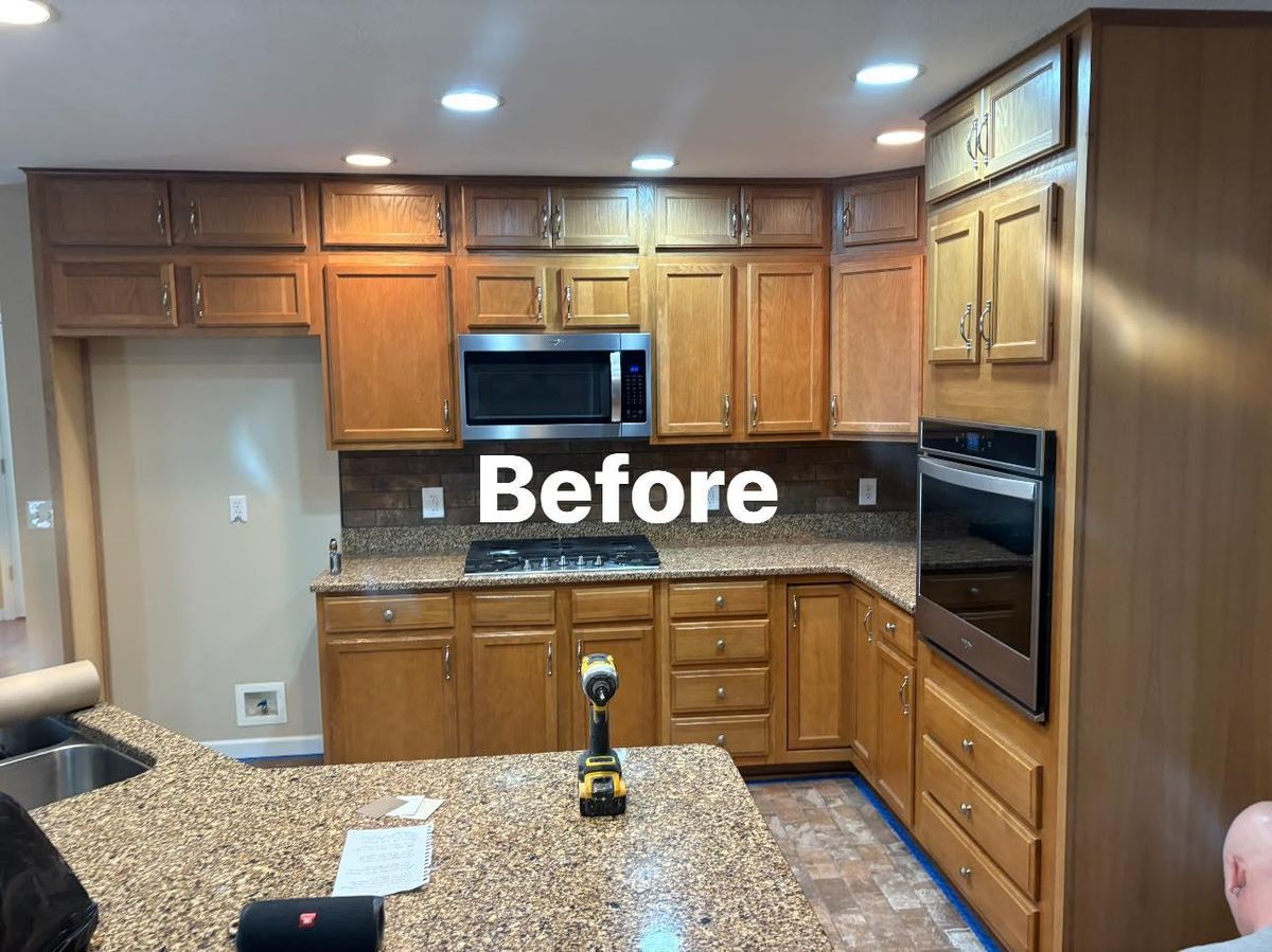 Kitchen and Cabinet Refinishing for NXT Generation Painting in Cookeville, TN