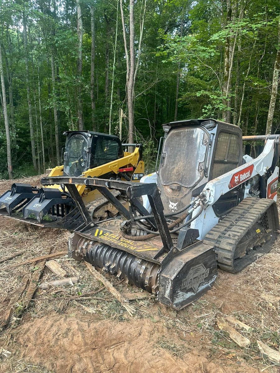 Forestry Mulching for Dirt Pro Land Solutions in Fayetteville, GA