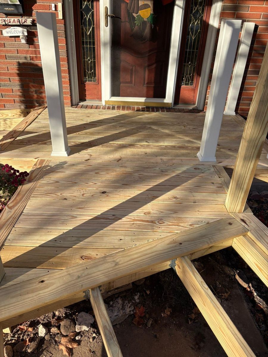 Deck & Patio Installation for RS Hunter LLC in Lycoming County, PA