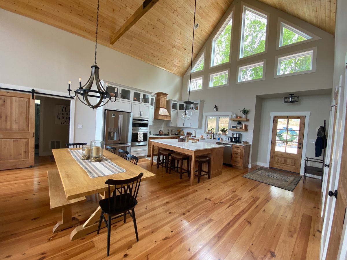 Kitchen Renovation for Rockbridge Home and Barns in Rockbridge County, VA